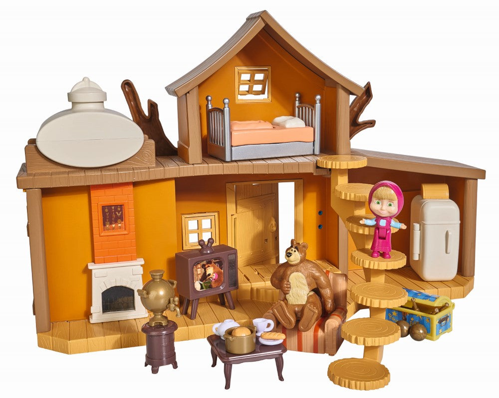 Simba Masha Play Set - Big Bear House