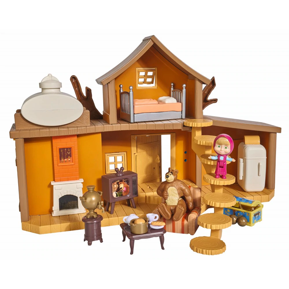 Simba Masha Play Set - Big Bear House