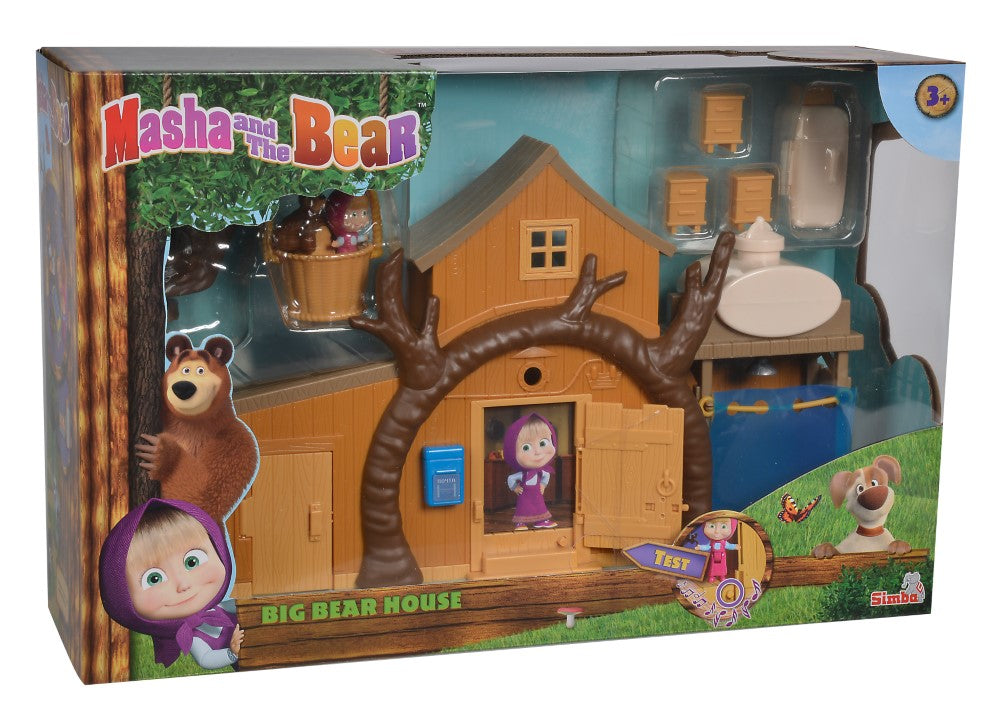 Simba Masha Play Set - Big Bear House