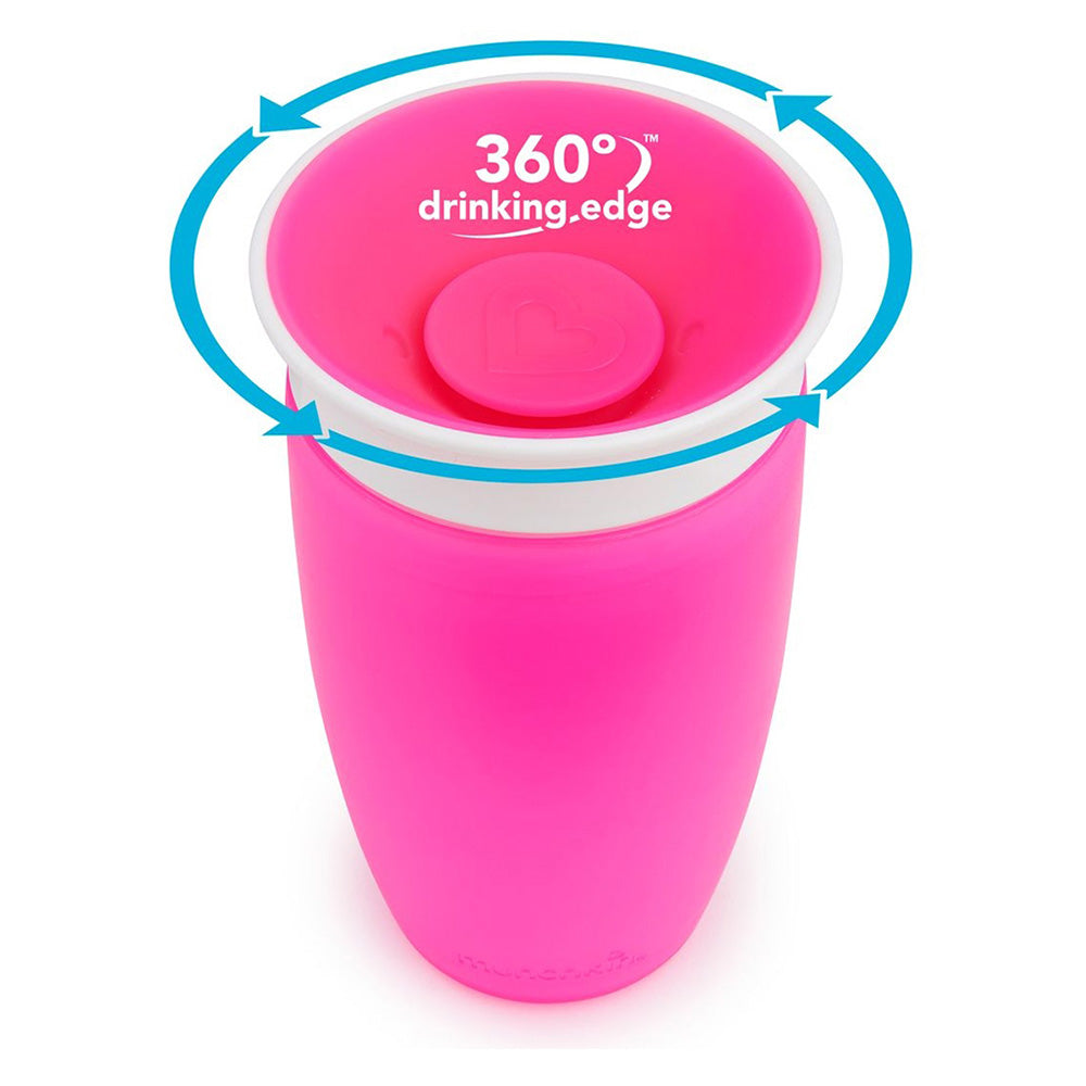 Munchkin - Miracle 360 Sippy Cup 10oz (Pink)