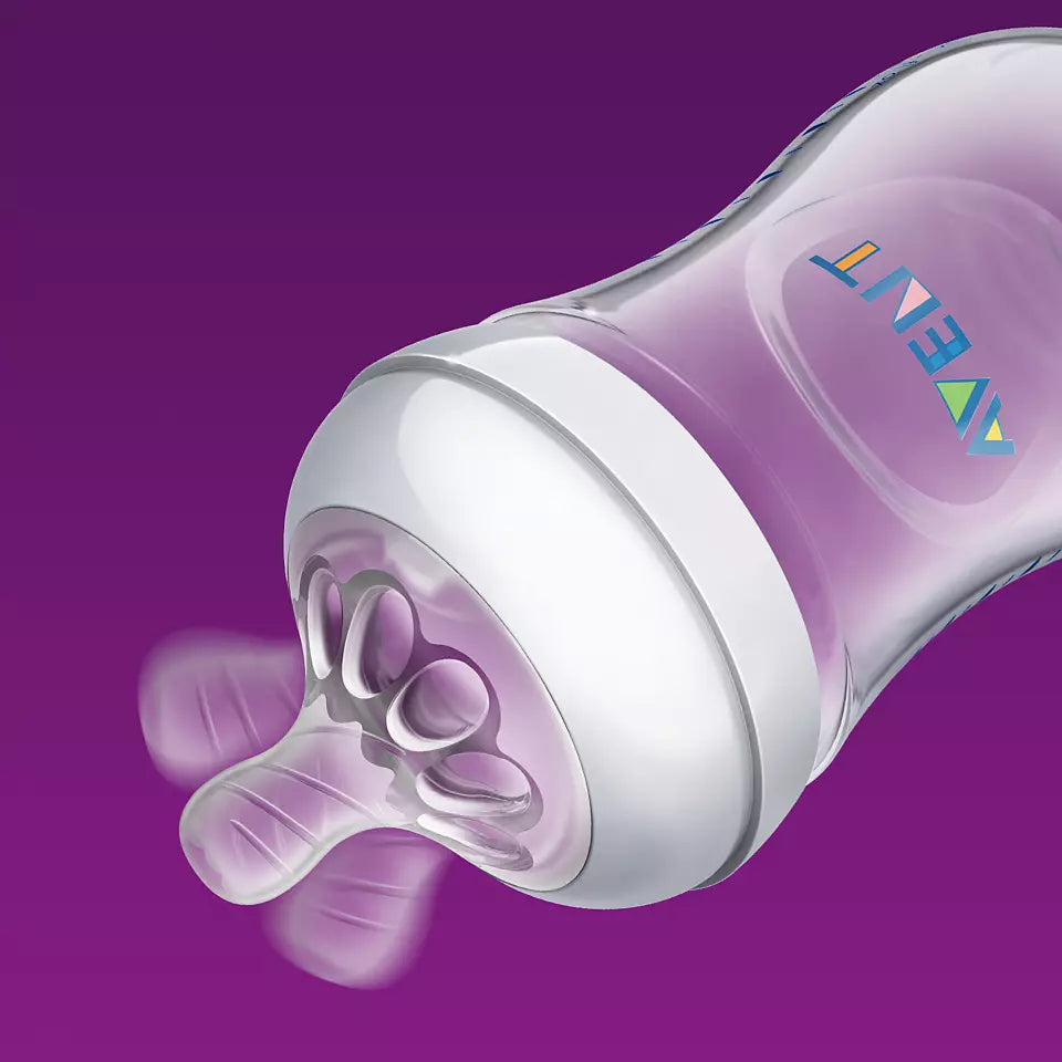 Philips Avent - Natural 2.0 Baby Bottle 260ml 2pcs - SCF033/27