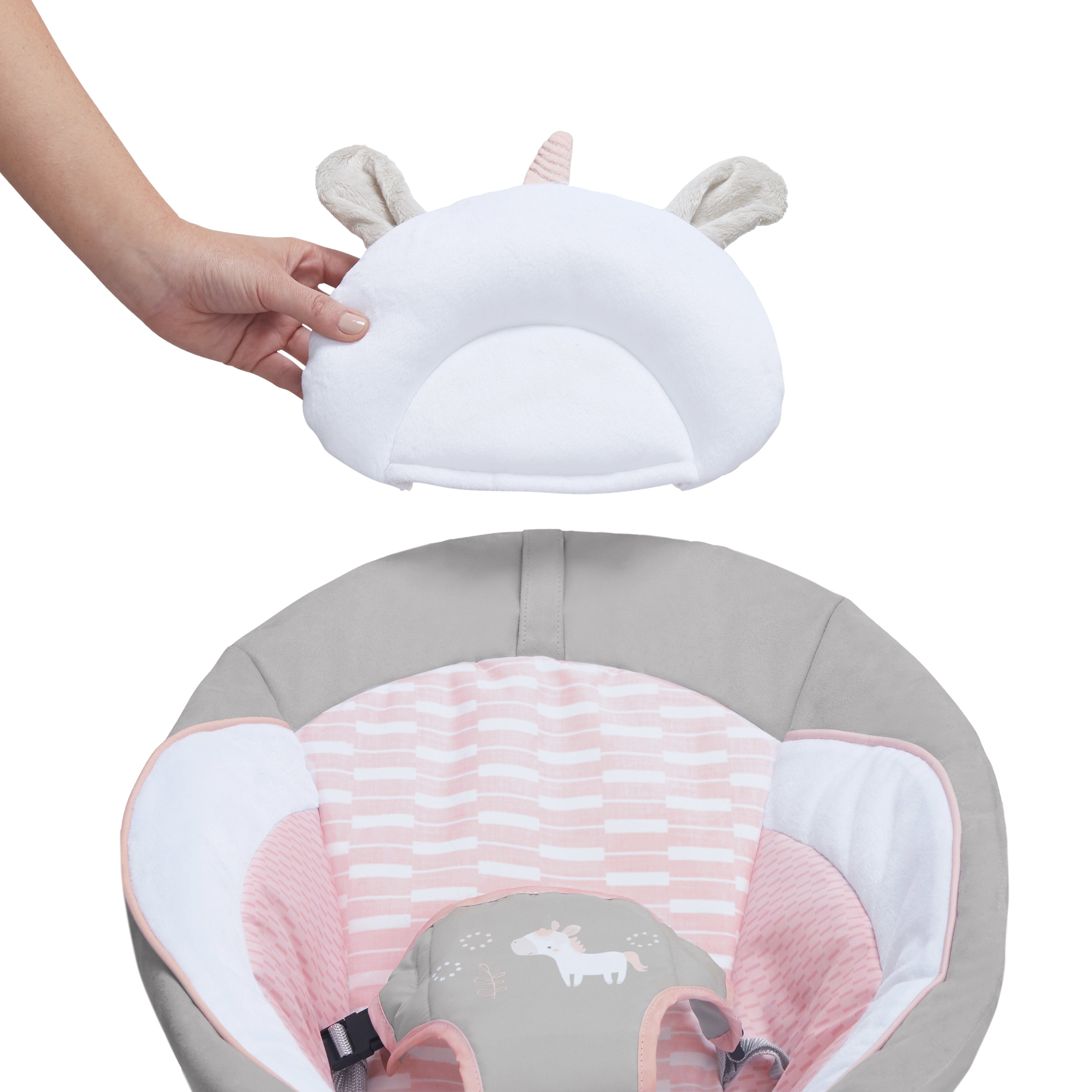 Flora the Unicorn Soothing Bouncer