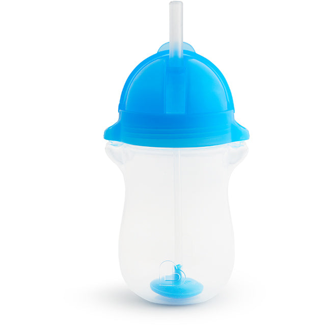 Munchkin - Any Angle Click Lock Weighted Straw Trainer Cup (Blue)