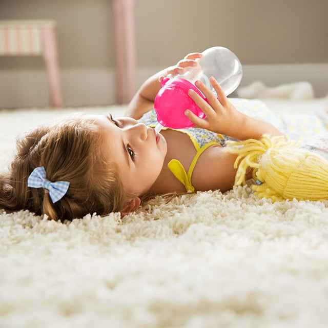 Munchkin - Any Angle Click Lock Weighted Straw Trainer Cup (Pink)