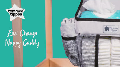 Showing features of Tommee Tippee Nappy Organiser Diaper Caddy