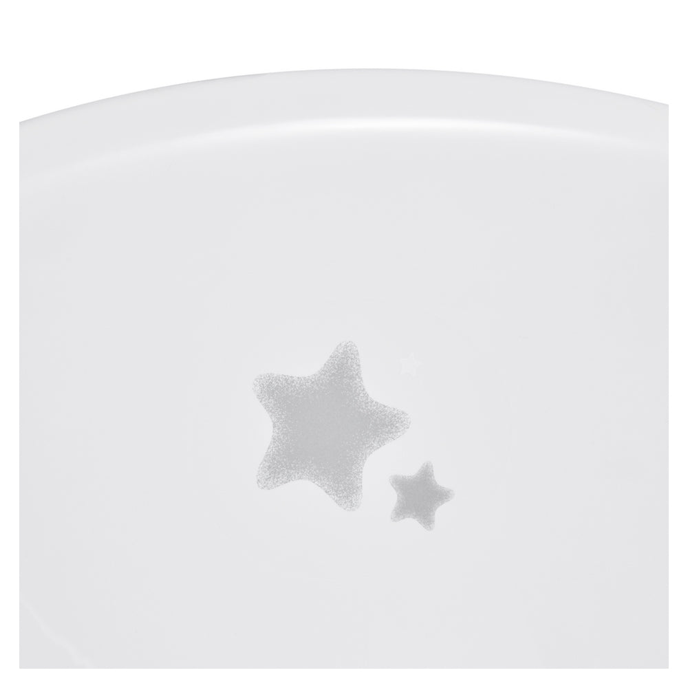 Keeeper -84 Cm Baby Bath - With Plug - Stars (White)