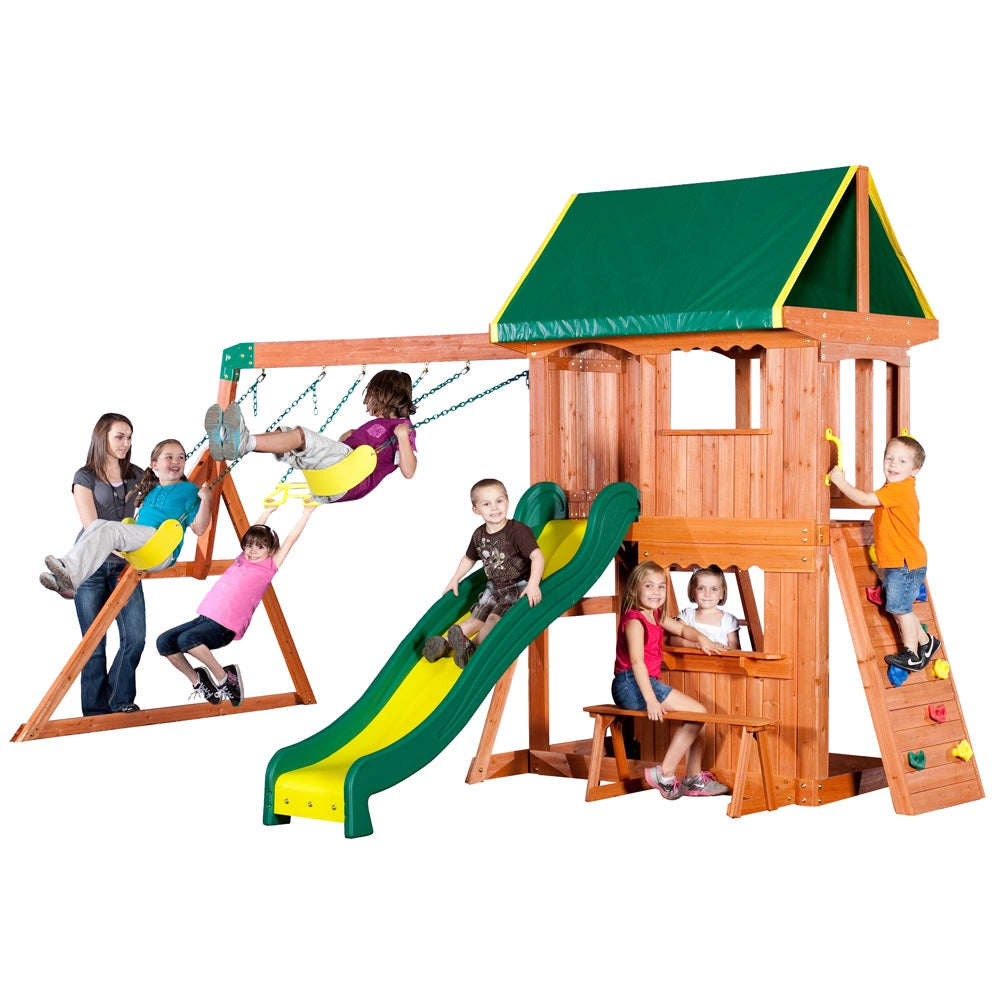 Somerset Wooden Swing Set