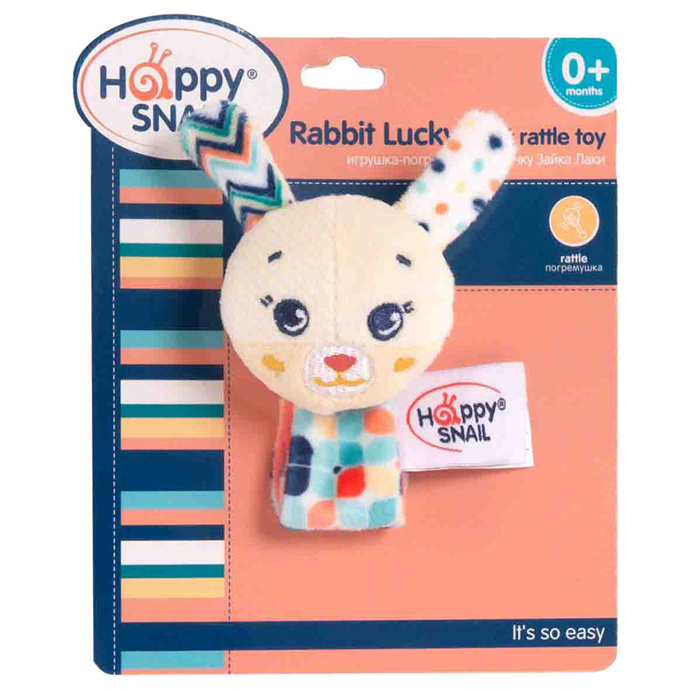 Wrist rattle toy - Rabbit Lucky