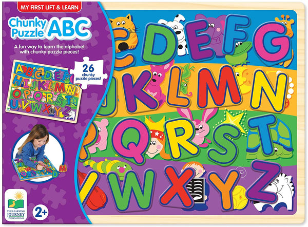 My First Chunky Lift & Learn Abc Puzzle