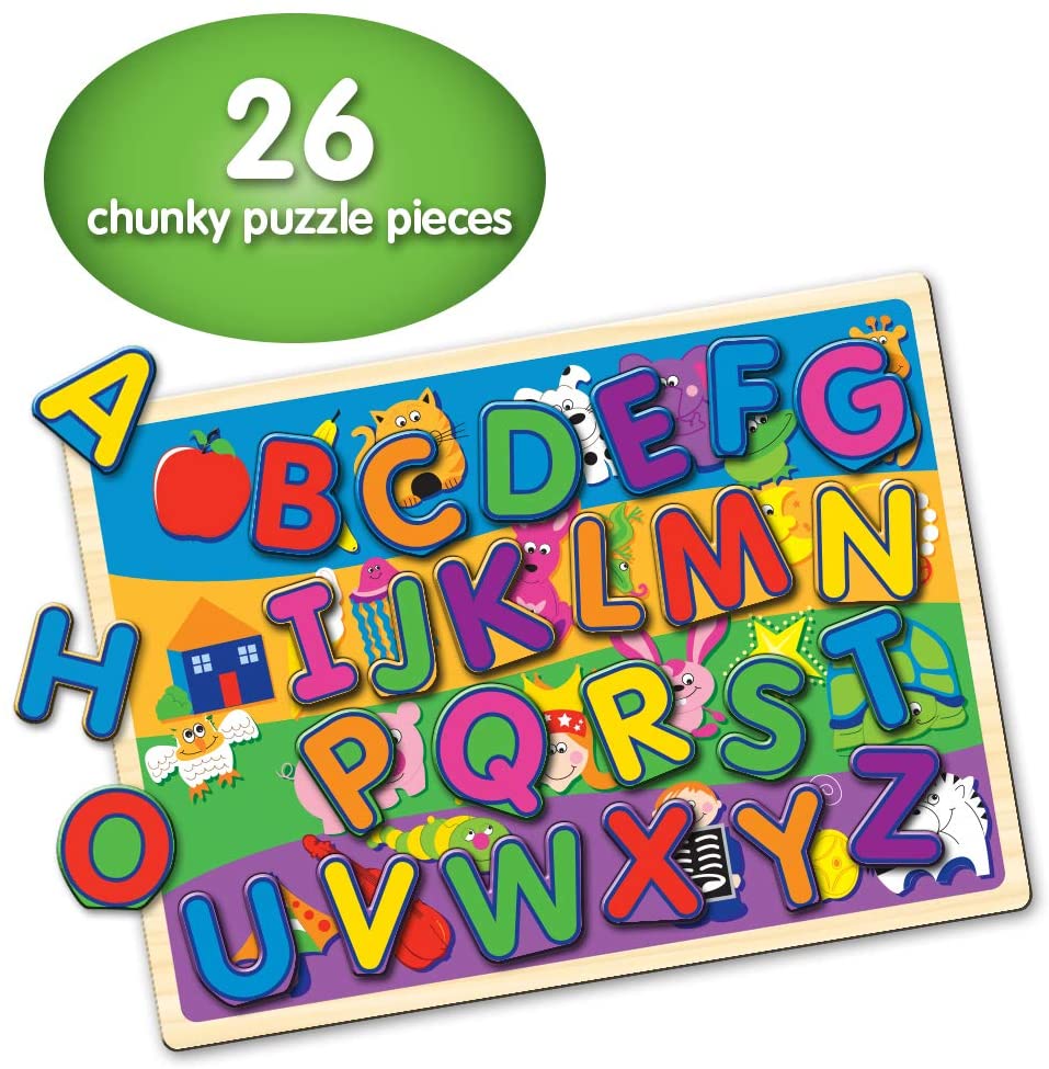 My First Chunky Lift & Learn Abc Puzzle