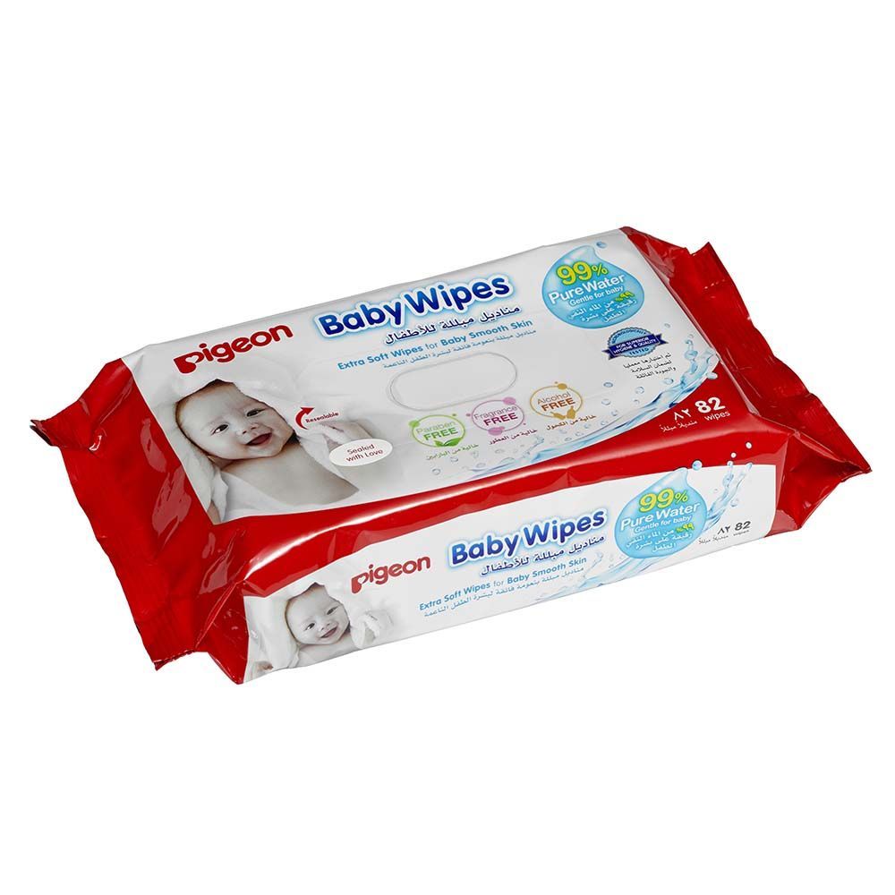 Pigeon - Baby Wipes 82s/Refill