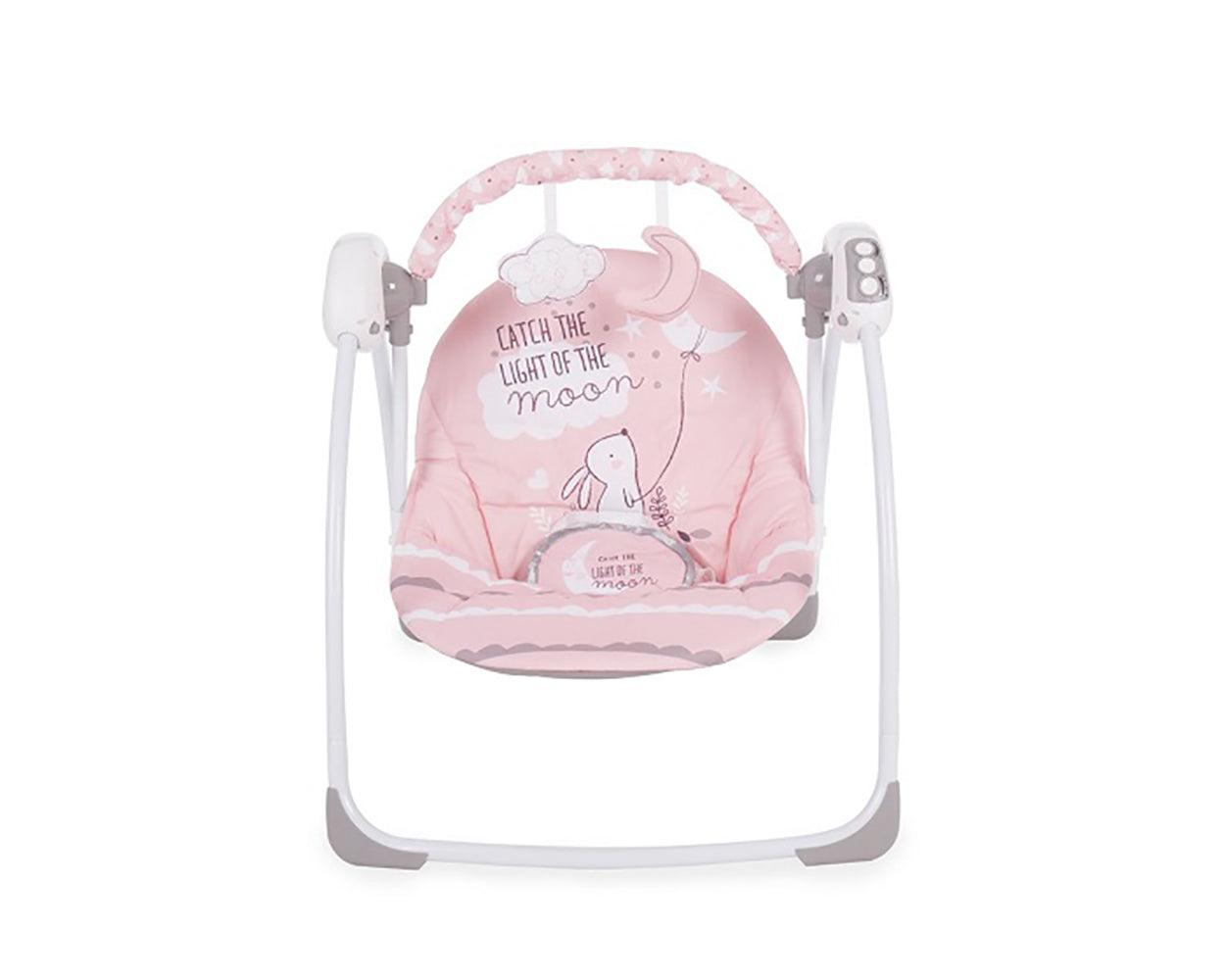 Fitch Baby- Baby Deluxe Electric Portable Automatic Swing (Pink)