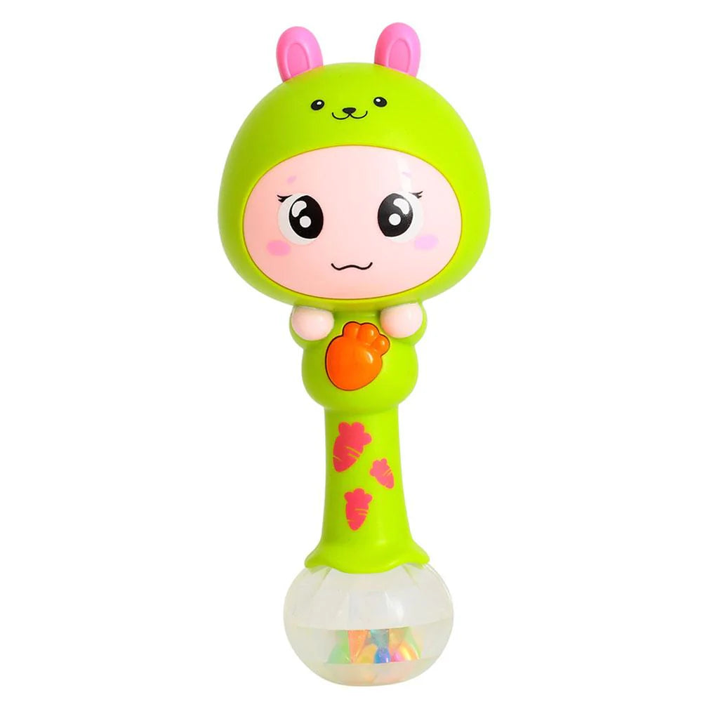 Hola - Baby Toy Rabbit Rattle With Music