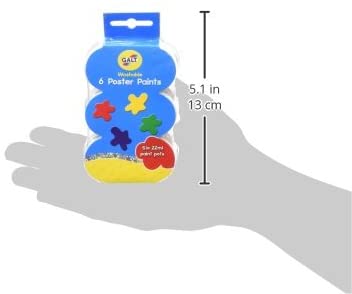Galt - 6 Poster Paints - Washable