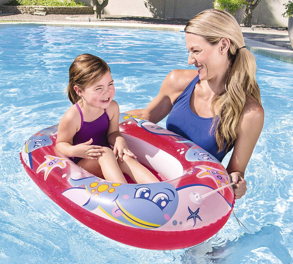 Bestway Kiddie Raft (40 Inch x 27 Inch/1.02m x 69cm)