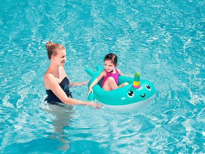 Bestway Narwhal Baby Boat (46.5 Inch x 35 Inch/1.18m x 89cm)