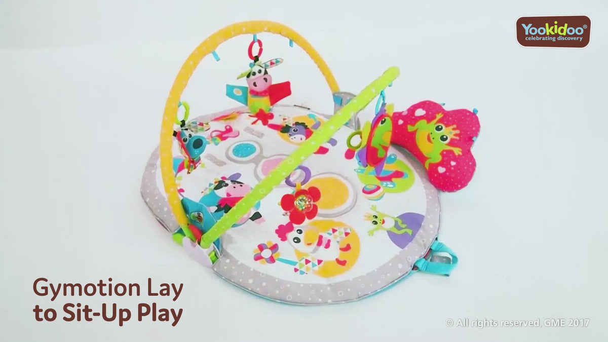 Yookidoo Gymotion Lay to Sit-Up Play