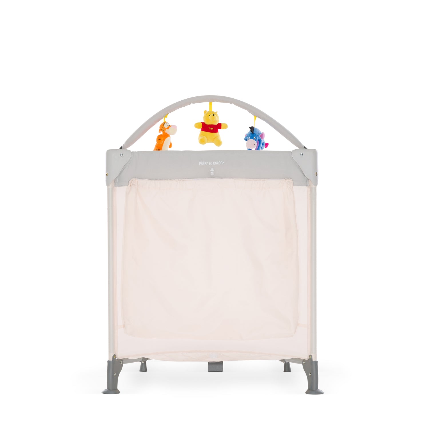 Disney - Dream'n Play Go travel Cot + Toybar (Pooh Cuddles)