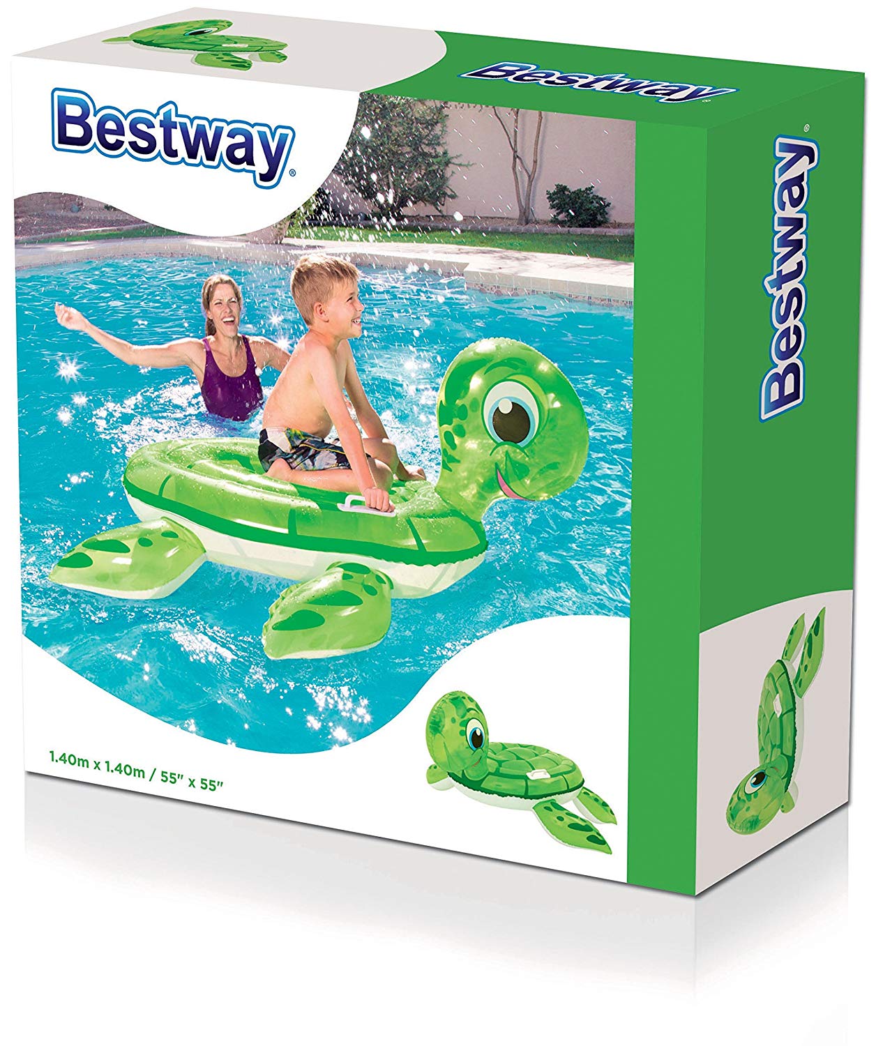 Bestway - Turtle Ride-On (55" x 55"/1.40m x 1.40m)