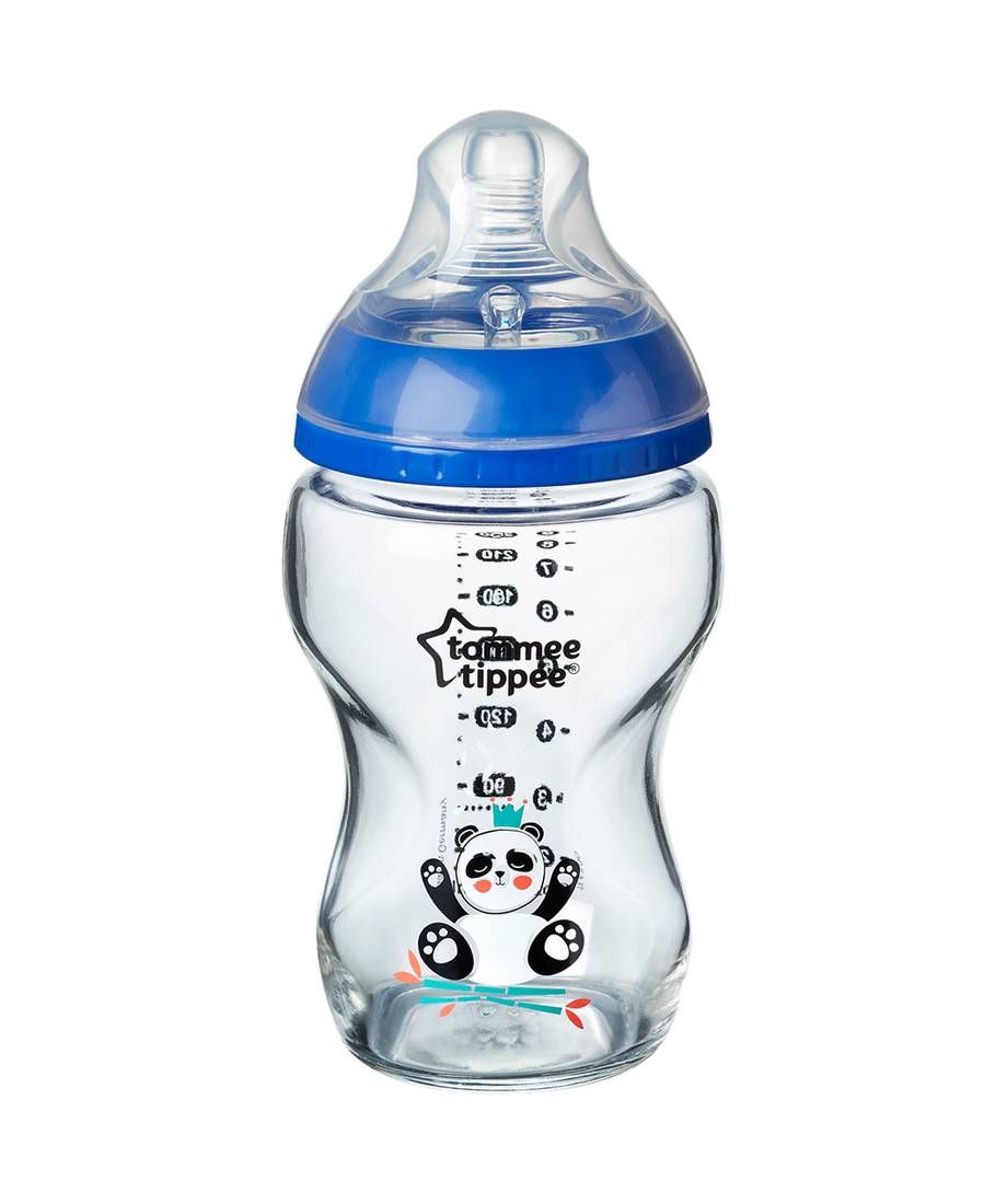 Tommee Tippee Closer To Nature Glass -250ML, Boy