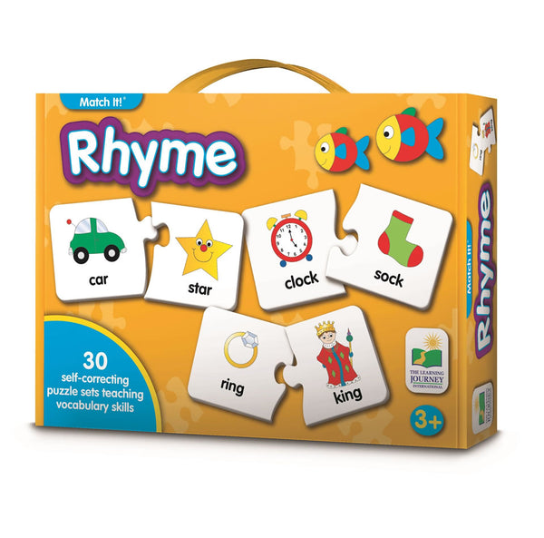 The Learning Journey Match It! - Rhyme