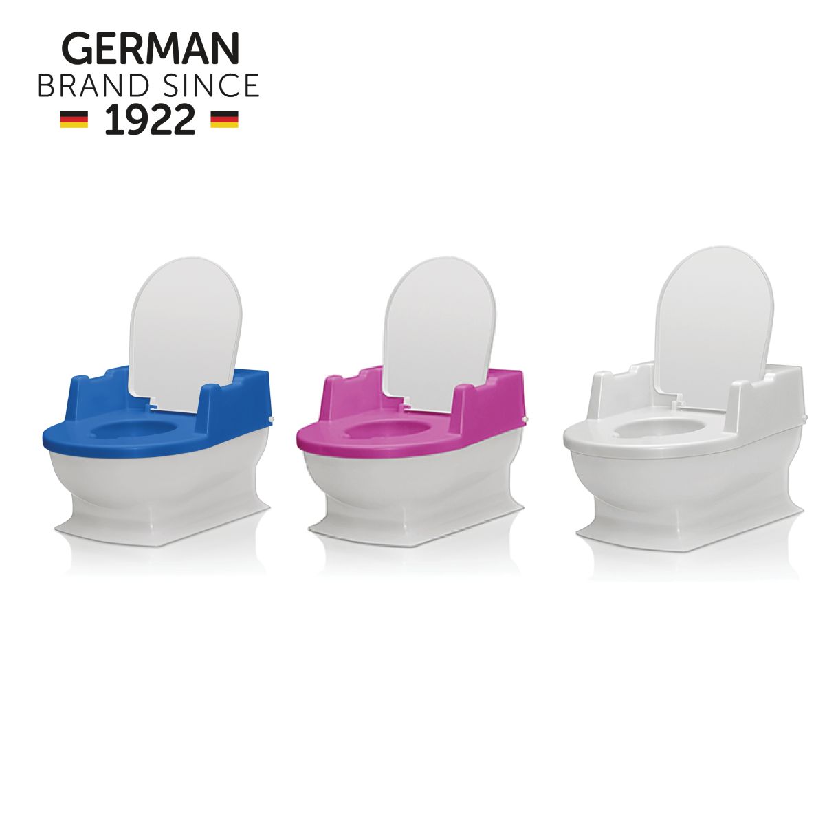 Reer Sitzfritz - The mini-toilet for growing up (Blue)