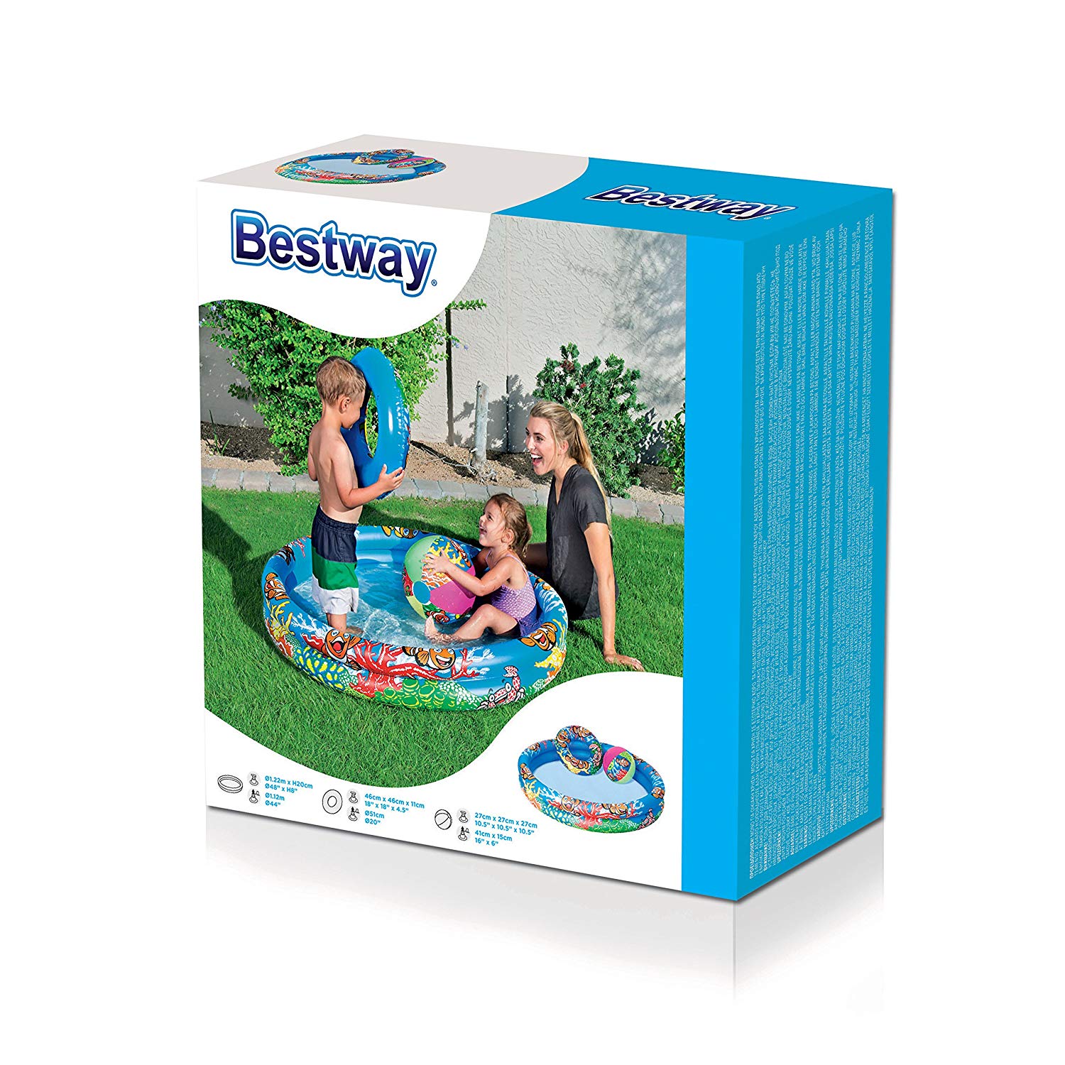 Bestway - Play Pool Set (48" x H8"/1.22m x H20cm)