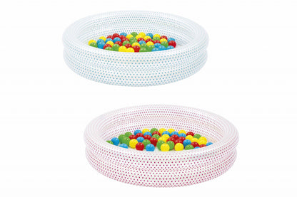 Bestway 2-Ring Ball Pit Play Pool (36 Inch x H8 Inch/91cm x H20cm)