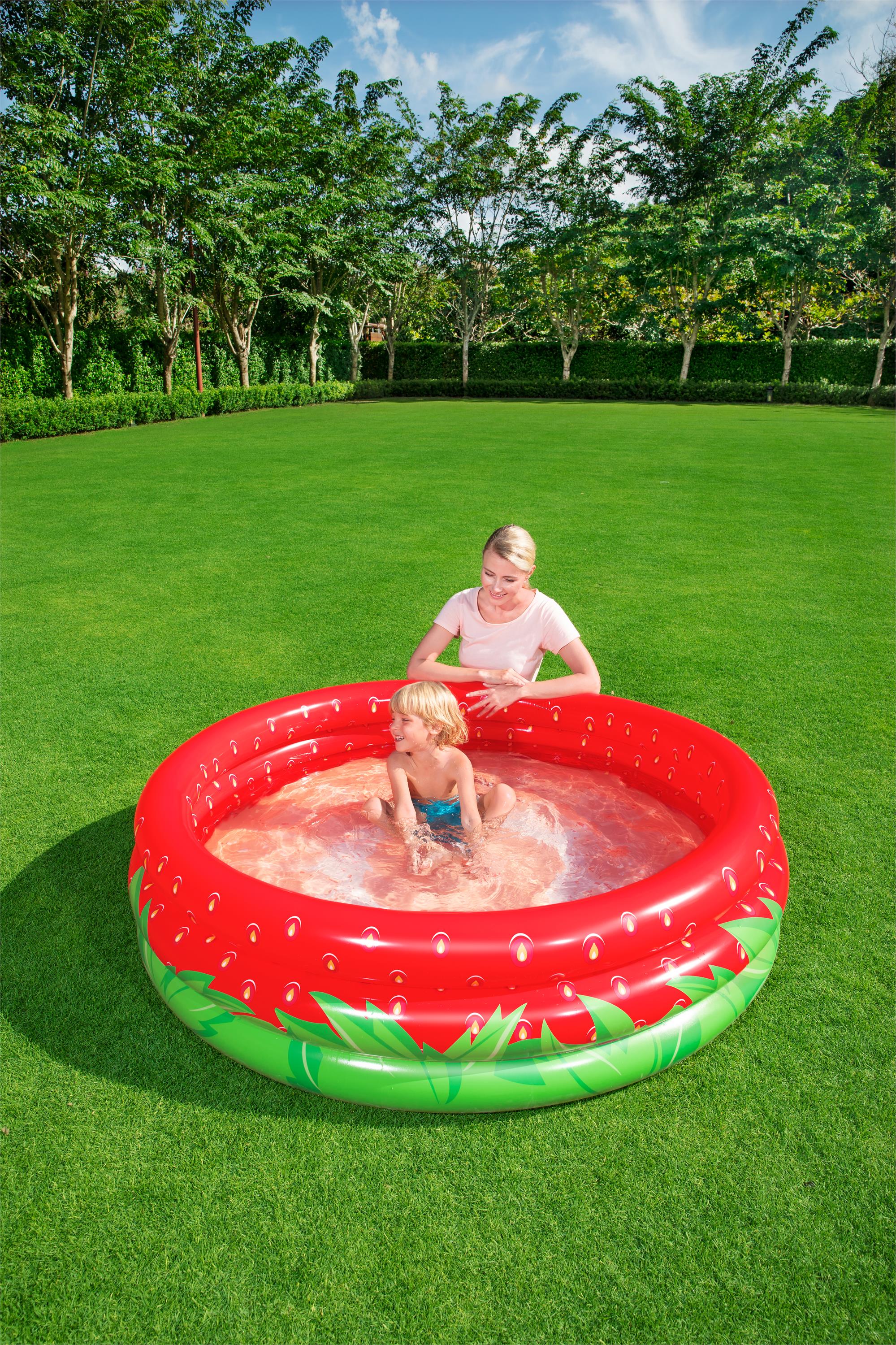 Sweet Strawberry Pool (63" x H15"/1.60m x H38cm)