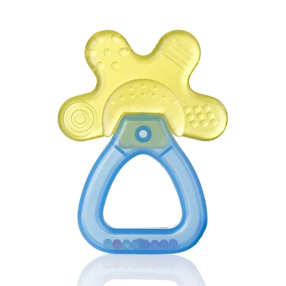 Brush-Baby Cool & Calm Teether (Yellow-Blue)