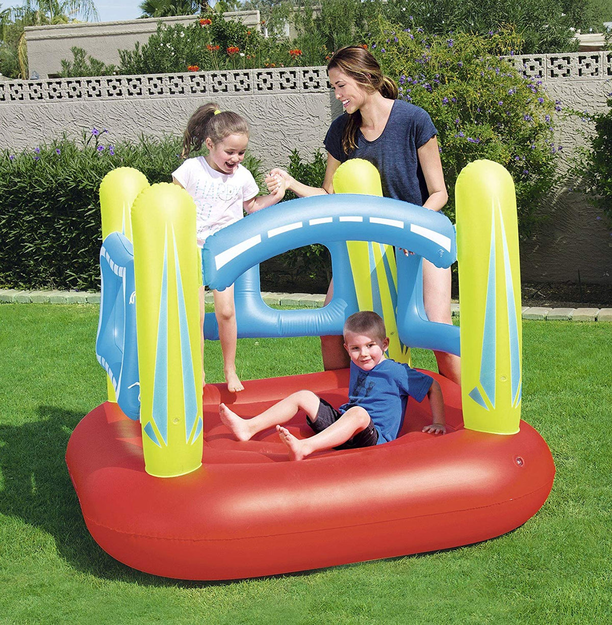 Bestway Up, In & Over Bouncestastic Bouncer (62 Inch x 58 Inch x 47 Inch/1.57m x 1.47m x 1.19m)