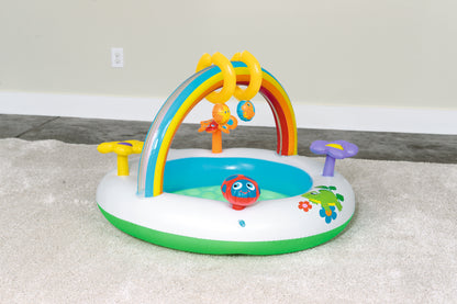 Bestway Up, In & Over Rainbow Go & Grow Activity Gym (36 Inch x H22 Inch/91cm x H56cm)