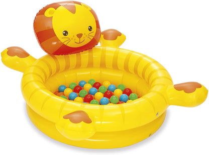 Bestway Up, In & Over Lion Ball Pit (44 Inch x 39 Inch x 24 Inch/1.11m x 98cm x 61.5cm)