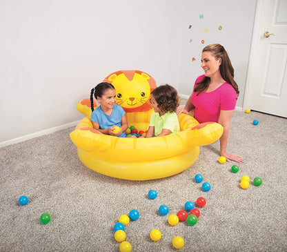 Bestway Up, In & Over Lion Ball Pit (44 Inch x 39 Inch x 24 Inch/1.11m x 98cm x 61.5cm)