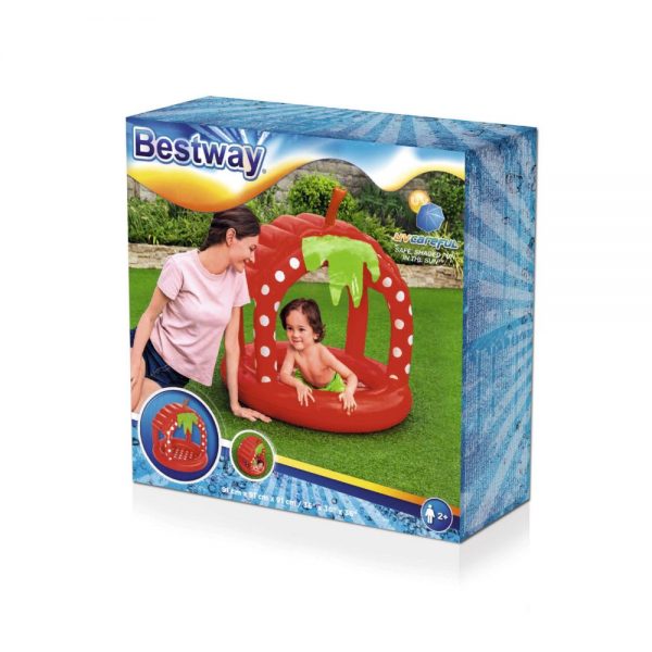 Bestway - Very Berry Baby Pool (36" x 36" x 36"/91cm x 91cm x 91cm)