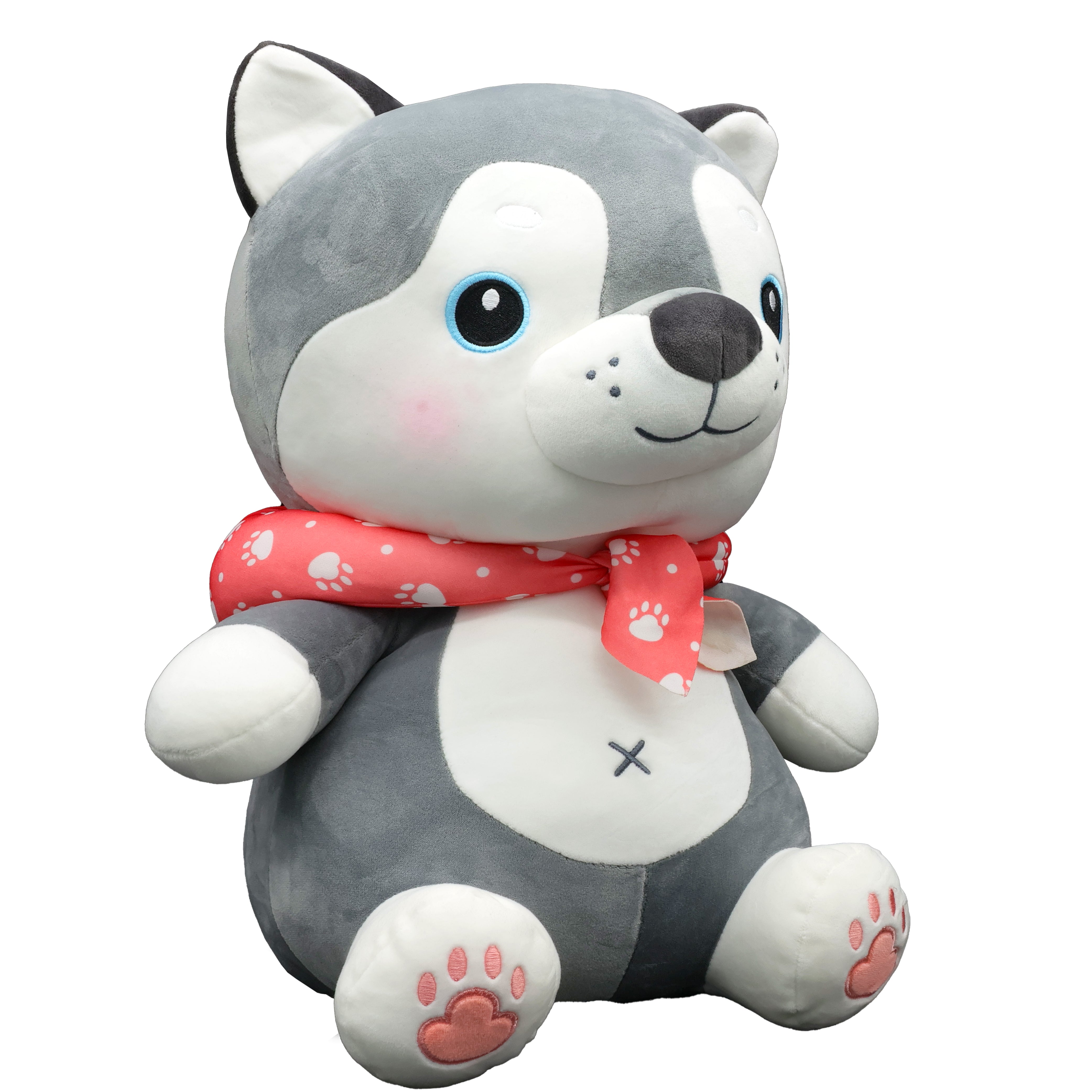 Cuddles Marshmallow - Husky 48cms