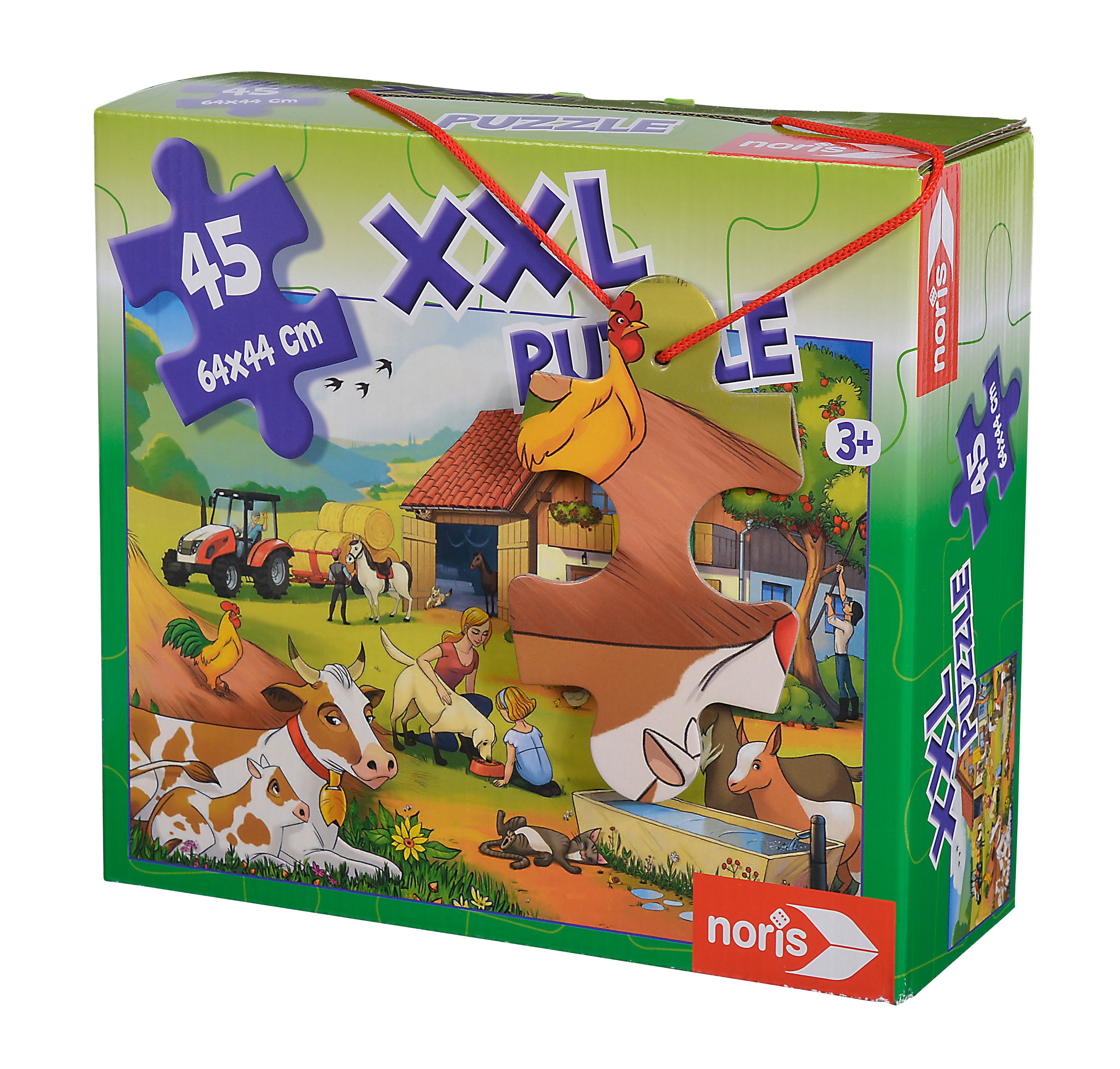 Noris - Noris - XXL Puzzle Holiday On The Farm, 45pcs