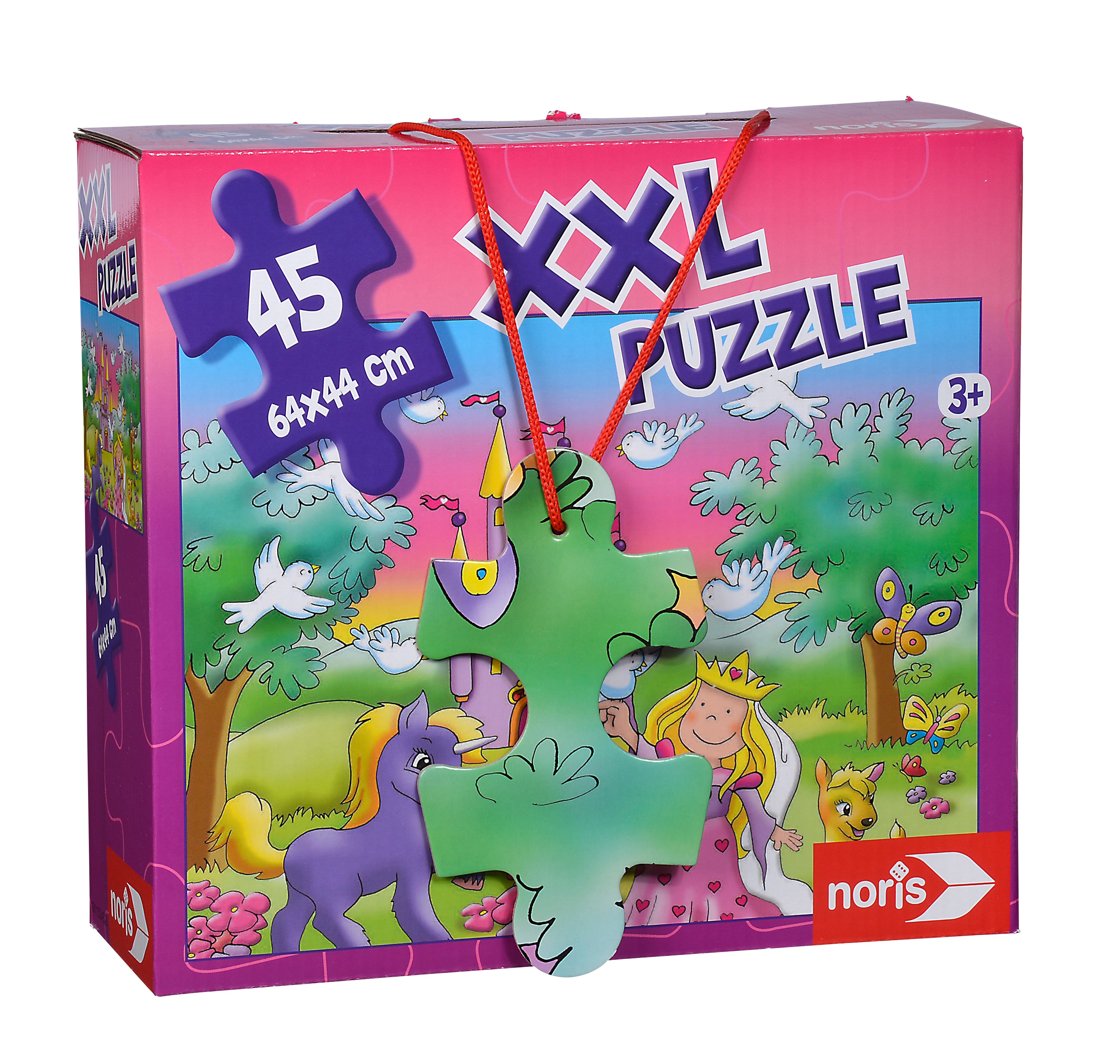 Noris - Noris - XXL Puzzle Fairy Party, 45pcs