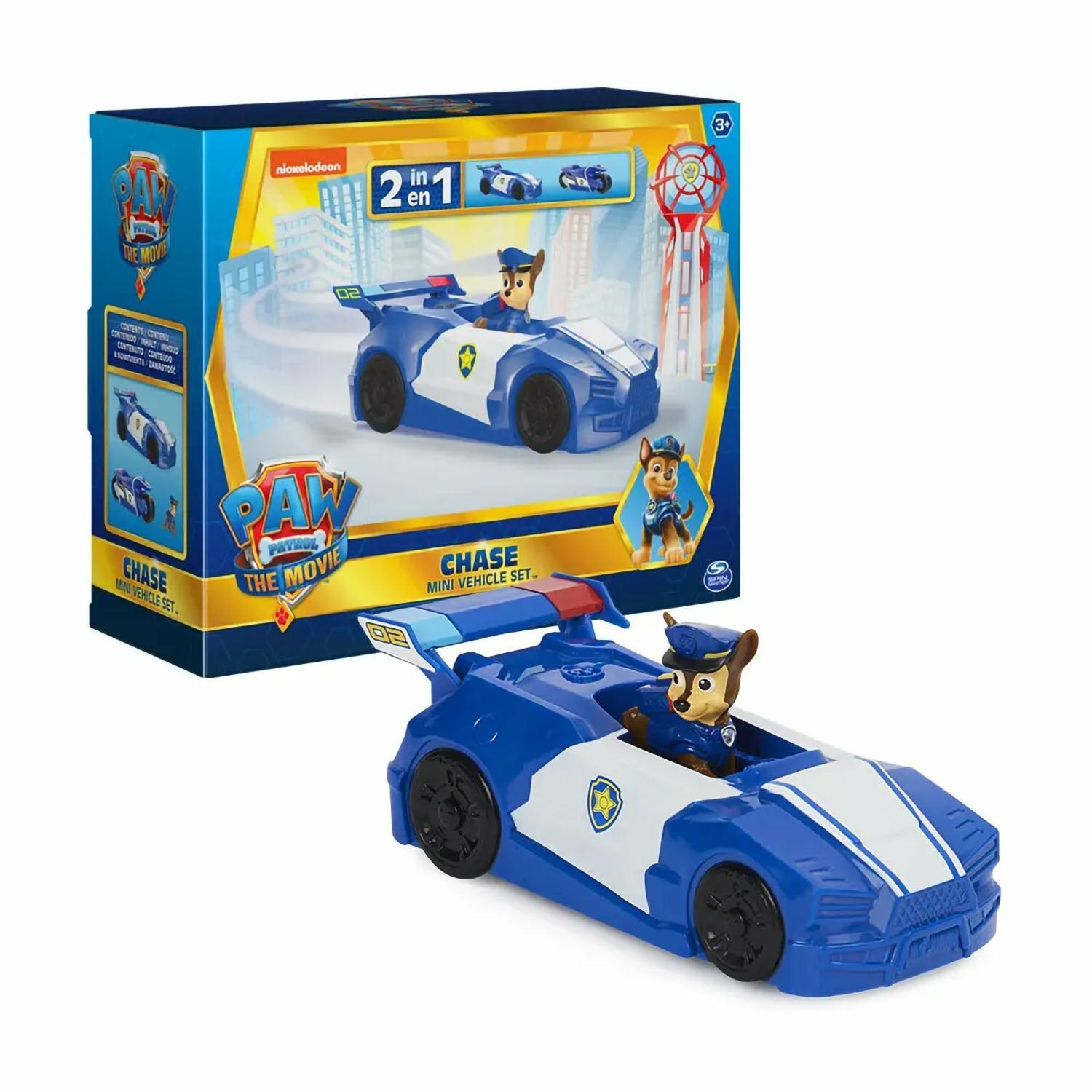 Paw Patrol Movie Mini Vehicle Chase Value