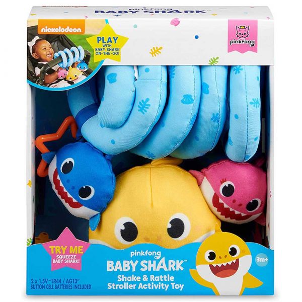 Baby Shark Shake & Rattle Stroller