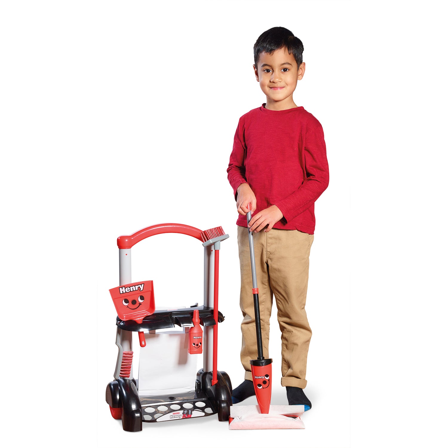 Casdon - Henry Cleaning Trolley Toy