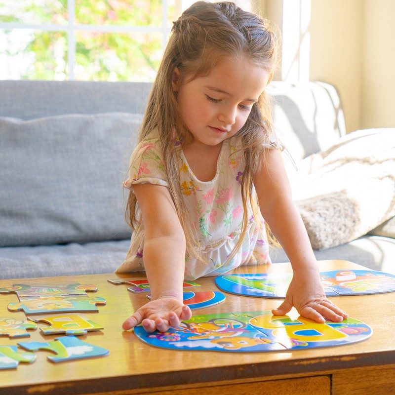 My First Puzzle Sets  4-In-A-Box Puzzles - ABC