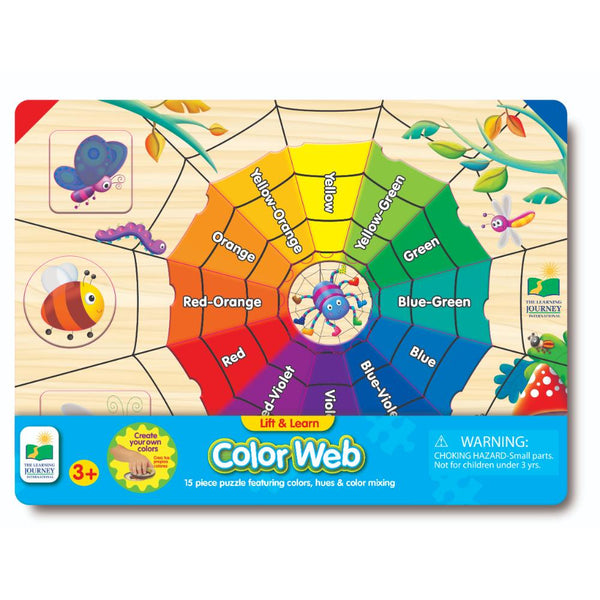 The Learning Journey Lift & Learn Color Web