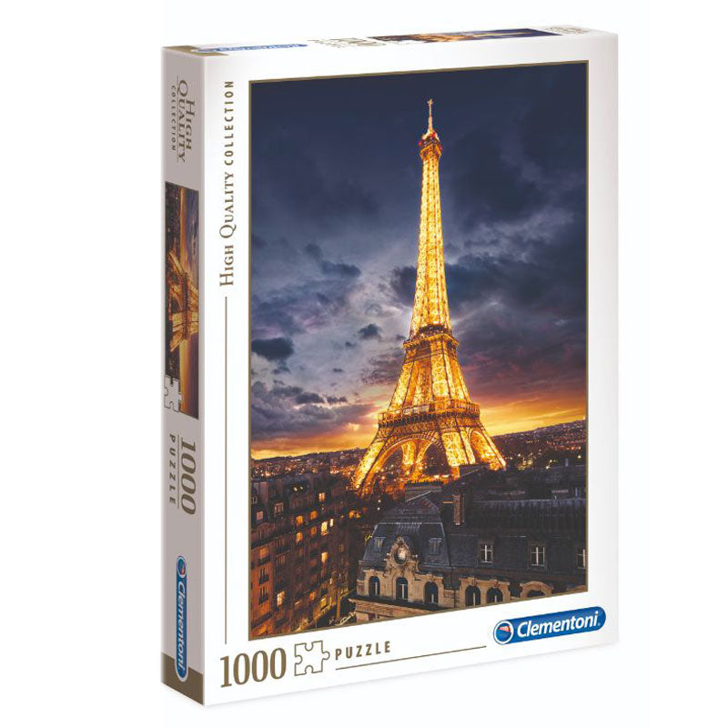 Night View of Eiffel Tower - 1000pcs