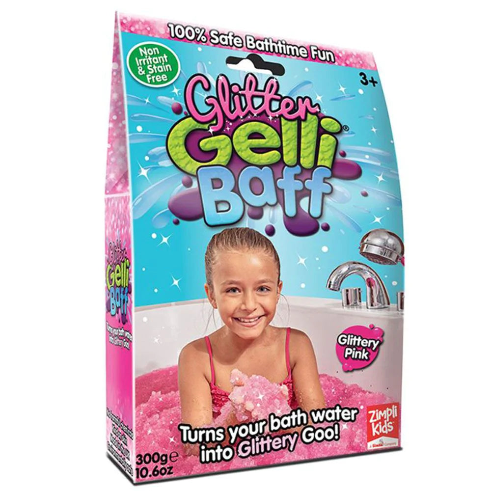 Glitter Gelli Baff 300g (Glittery Pink)