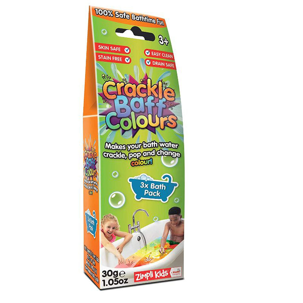 Crackle Baff Colours 3 Pack - 30g