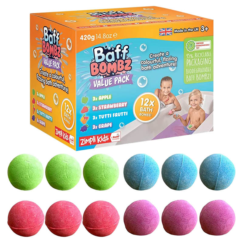 Baff Bombz Bath - Pack of 12