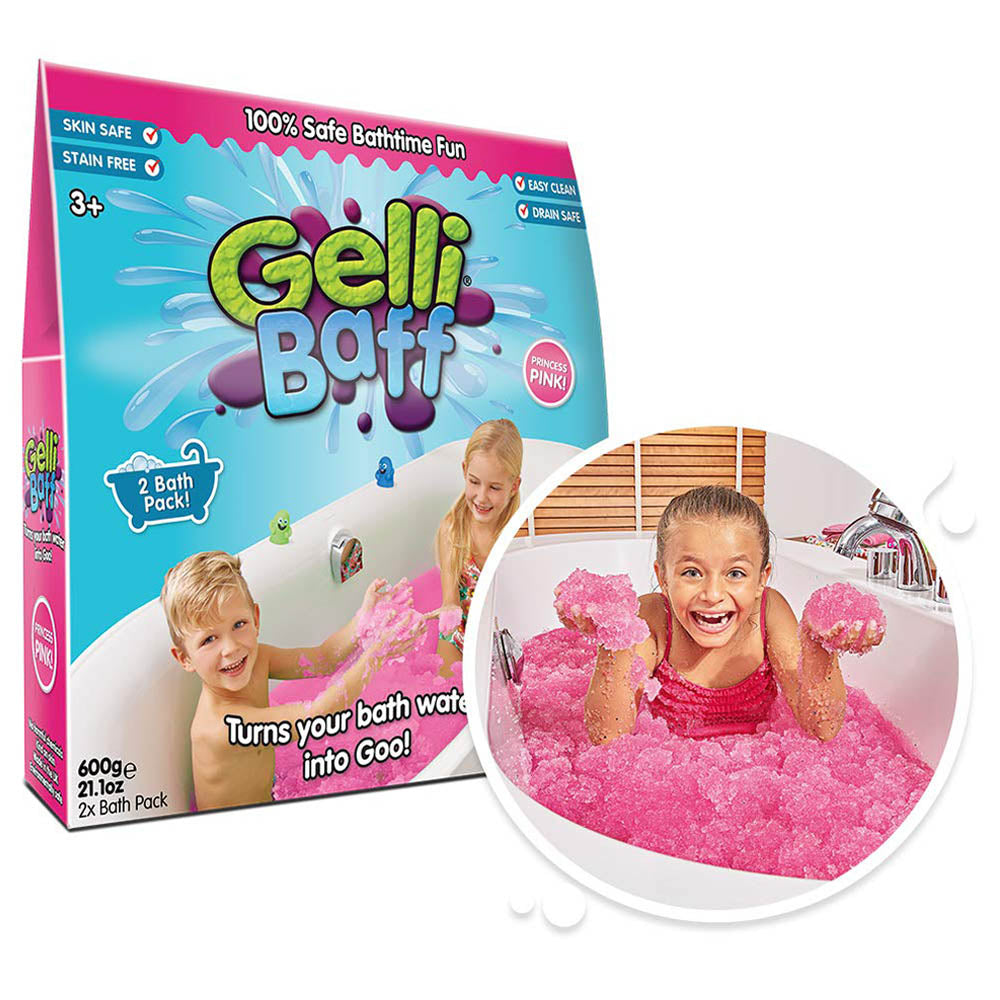 Gelli Baff 600g + 2 Crackle (Orange-Pink)