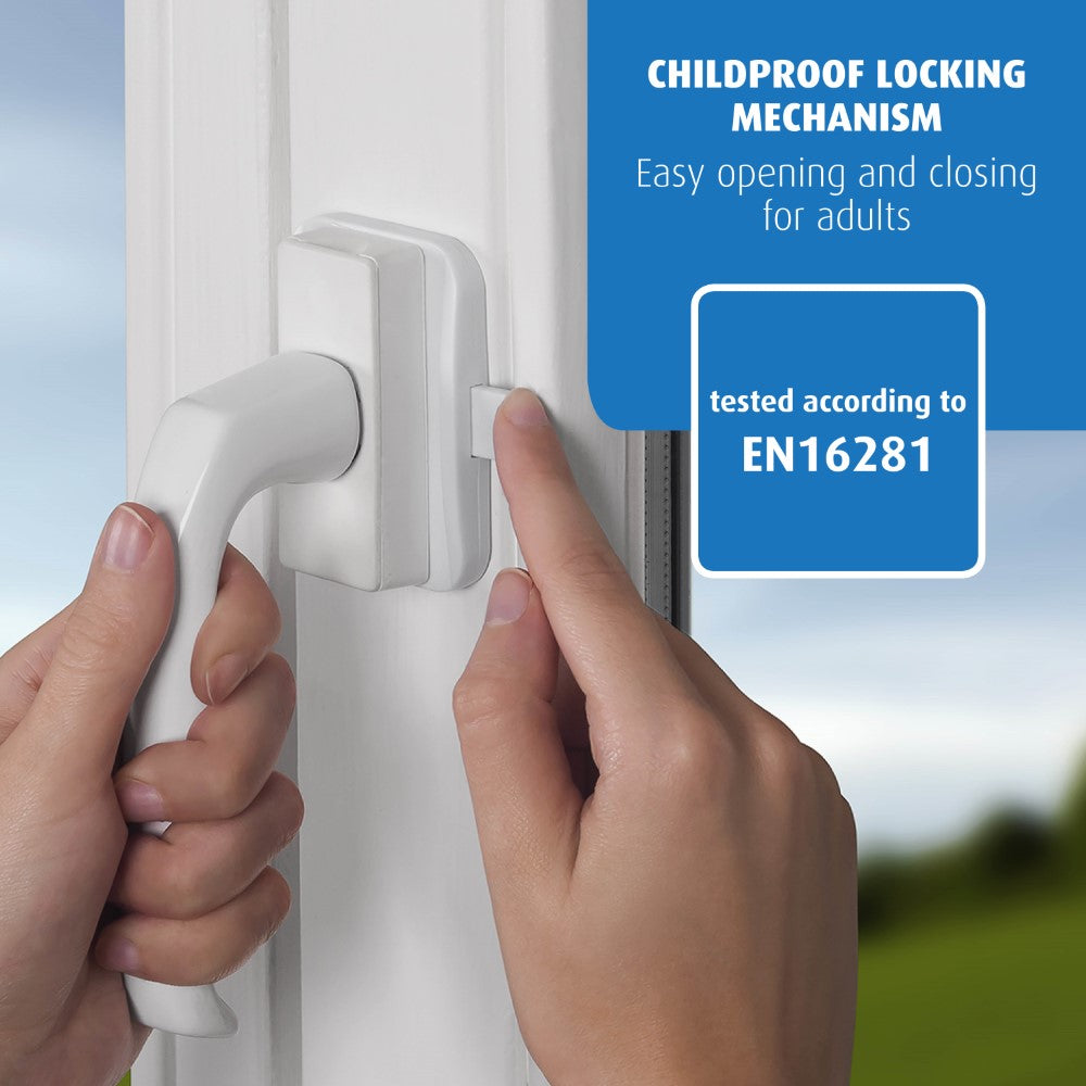 Reer WinLock window and balcony door lock (White)