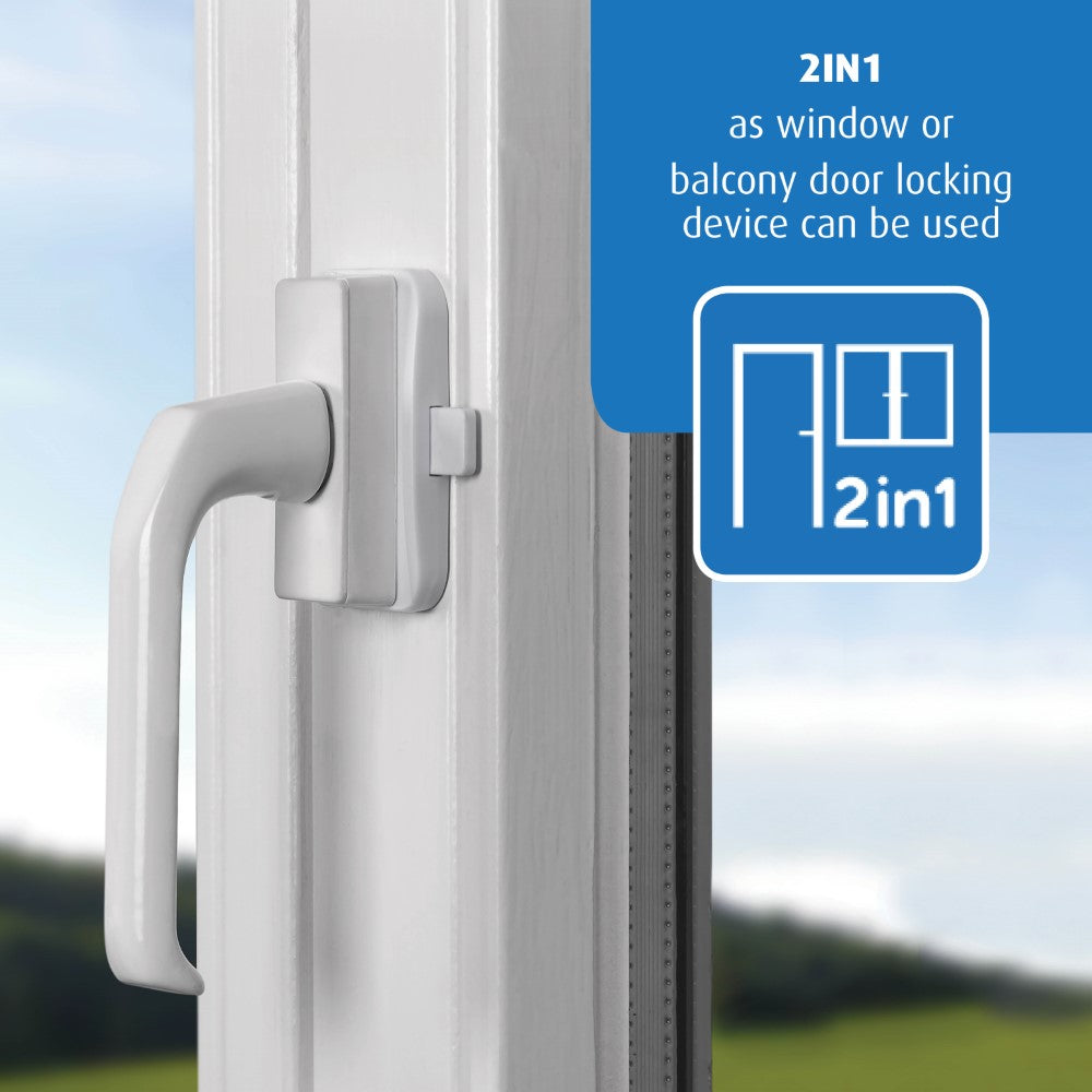 Reer WinLock window and balcony door lock (White)